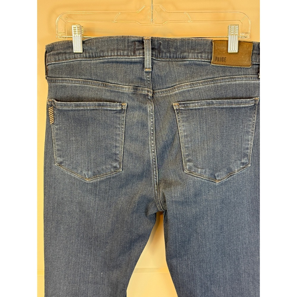 PAIGE‎ Women's Federal Style Medium Blue Wash Jeans Size 32 - Picture 7 of 14